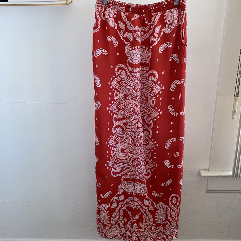 Lovely Boho Urban Outfitters Maxi Skirt. Paisley Bandana Print. - Picture 7 of 10